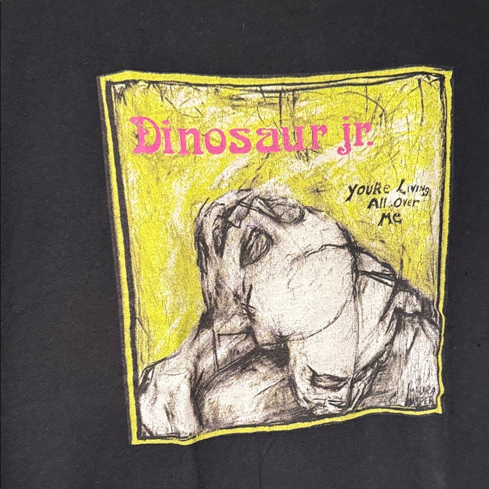 Dinosaur jr. - you’re living all over me cover shirt 2XL